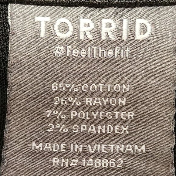 Torrid Dark Wash Premium Stretch High Rise Bombshell Skinny Jeans - Picture 8 of 8